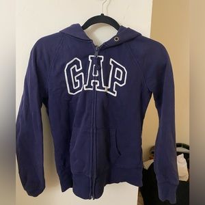 Navy Gap Zip Up